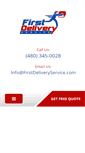 Mobile Screenshot of firstdeliveryservice.com